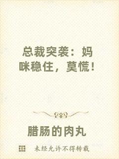 總裁突襲：媽咪穩(wěn)住，莫慌！