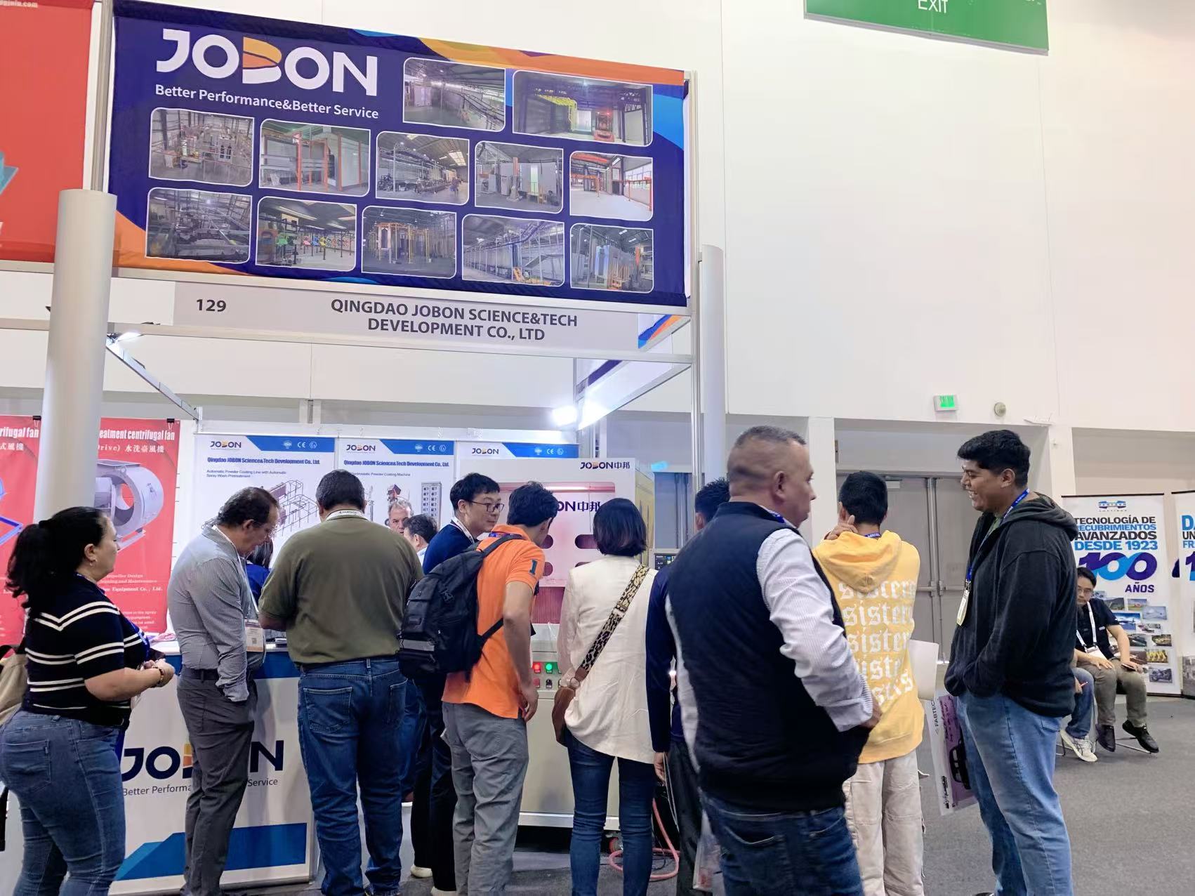 青島中邦參加墨西哥金屬加工焊接及表面處理展覽會(FABTECH Mexico)，取得圓滿成功